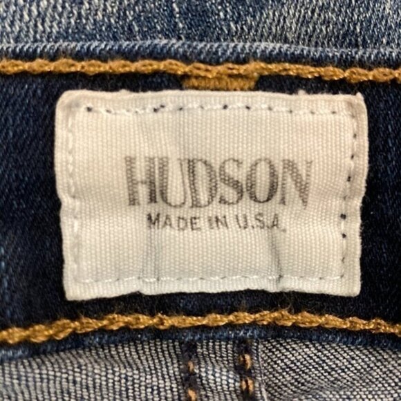 Hudson Jeans Super Skinny Nico Midrise Blue Jean 27/29 - Picture 11 of 15